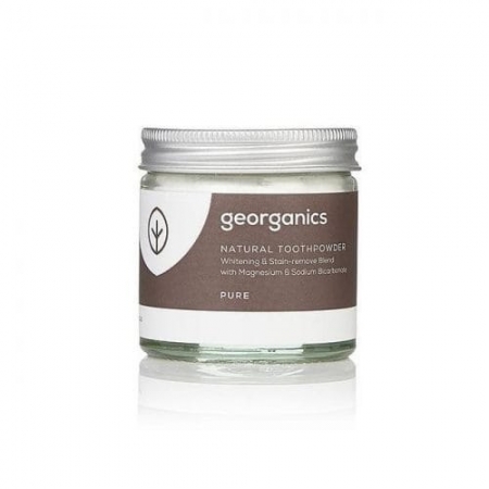 Georganics Proszek do czyszczenia zębów Pure Coconut 60ml